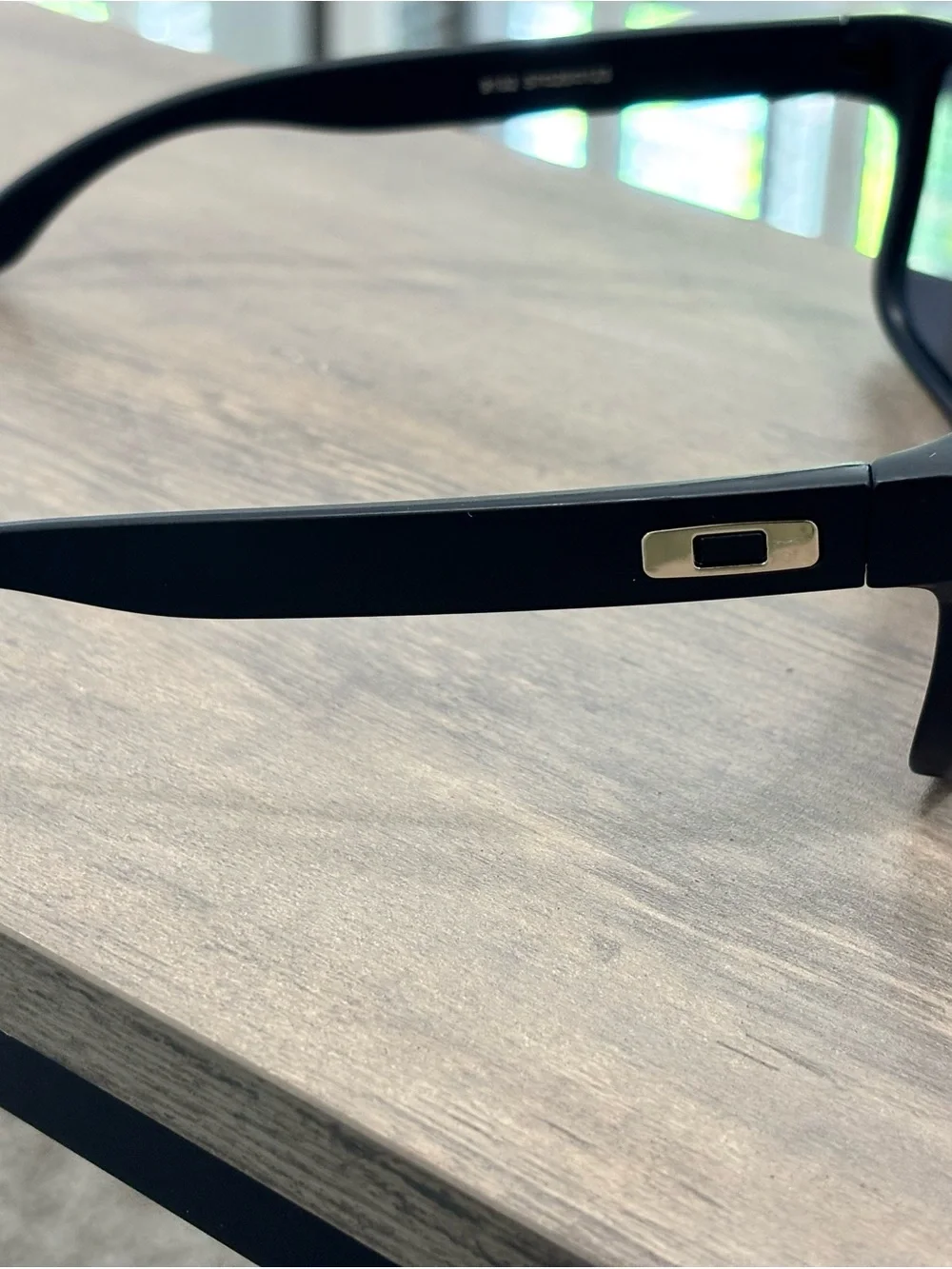 Oakley Holbrook Square Sunglasses Tinted black lens Black Plastic Frame